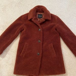 Madewell Fuzzy Coat